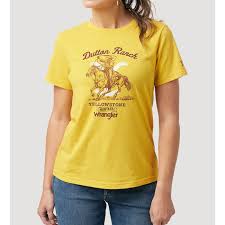 Wrangler Yellowstone Tee Golden