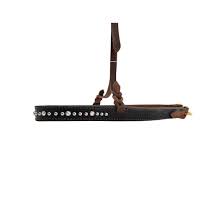 Alamo Saddlery Black Gator Noseband