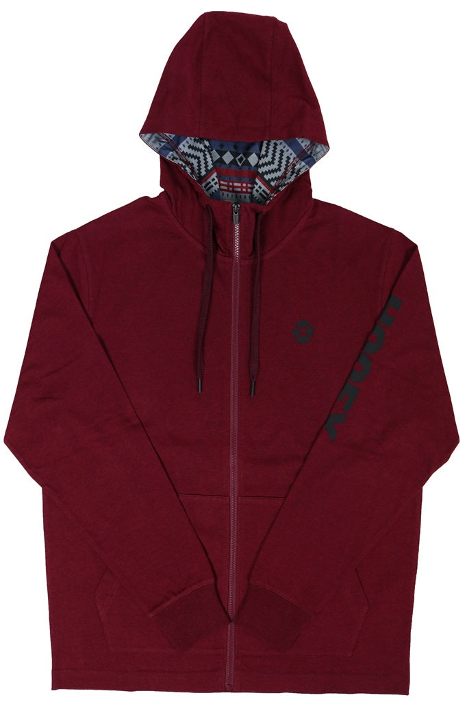Hooey Zed Heather Full Zi Hoody