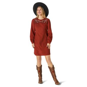 Long SleeveWestern Yoke Dress