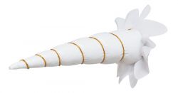 Clip On Unicorn Horn 6"