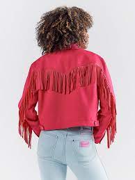 Wrangler® X Barbie Fringe Wrancher Jacket