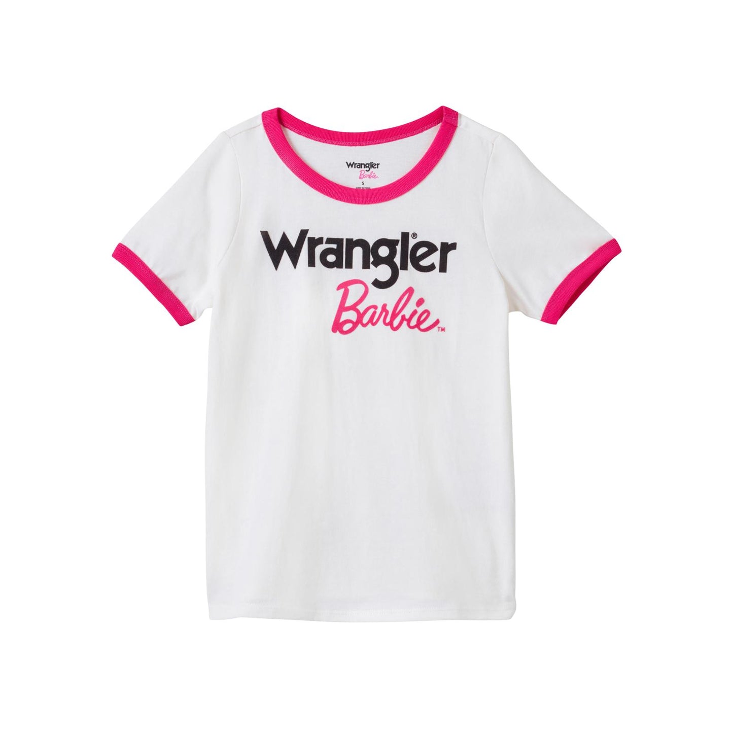 Girls Wrangler® X Barbie Ringer T-Shirt