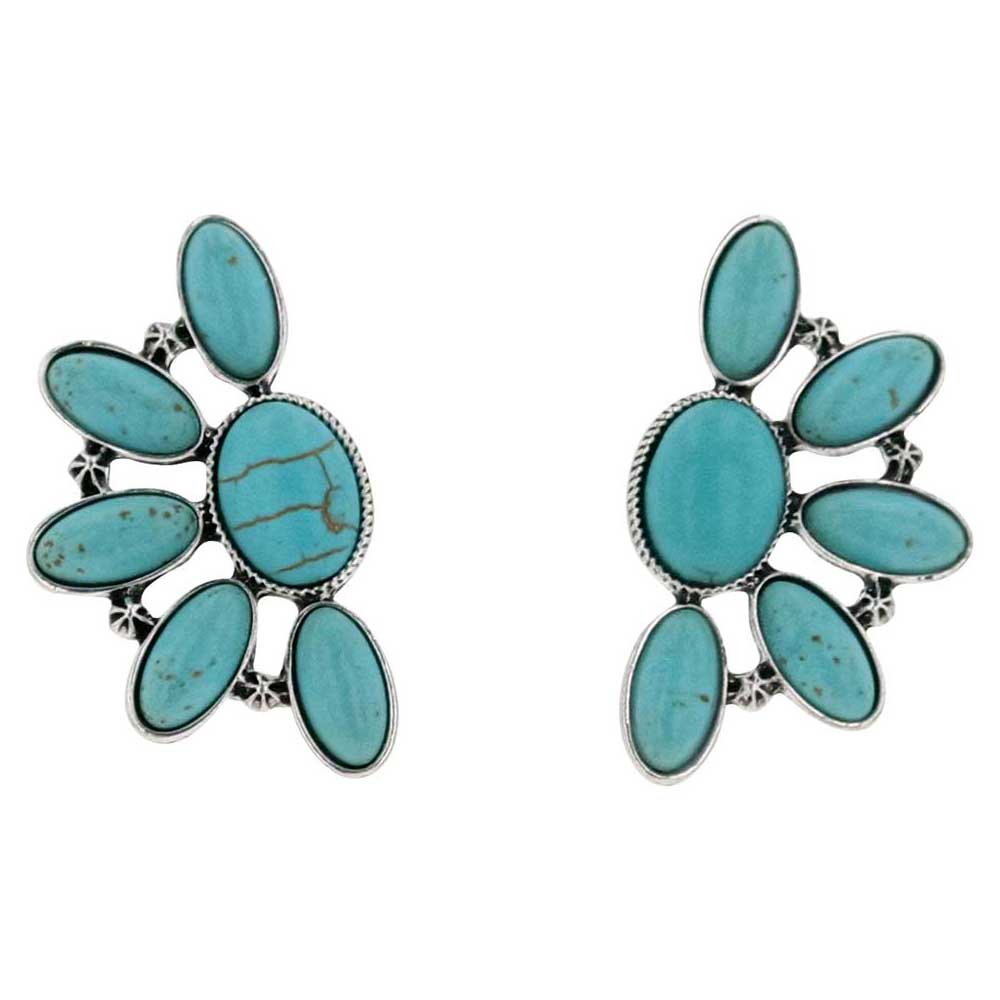 Turquoise Trinket Attitude Earrings