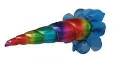 Clip On Unicorn Horn 6"