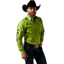 Ariat Team Logo Twill Fitted Shirt