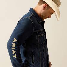 Ariat Team Mens Denim Trucker Jaket