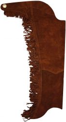 Suede Concho Chap