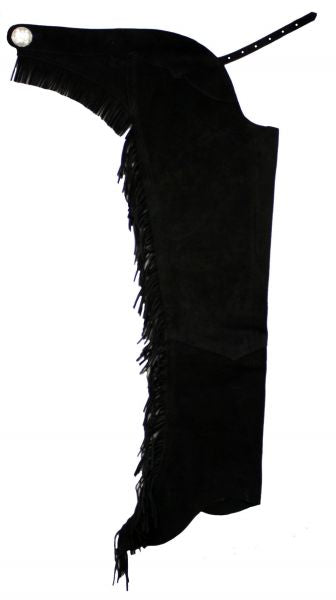 Suede Concho Chap