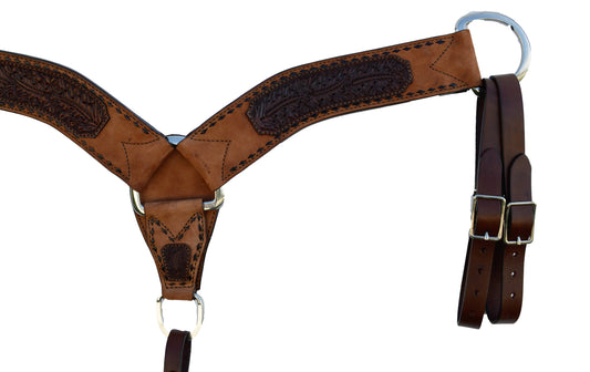 Alamo Saddlery Roughout Breast Collar