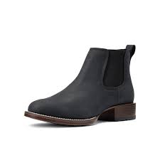 MNS Booker  Round Toe Western Low Boots