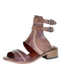 Corral Boots Taupe Straps Sandals