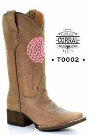 Corral Boots Teen Honey Dandelion Embroidery Boots