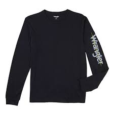 Western LS T-Shirt - Black Logo