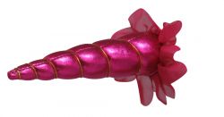Clip On Unicorn Horn 6"
